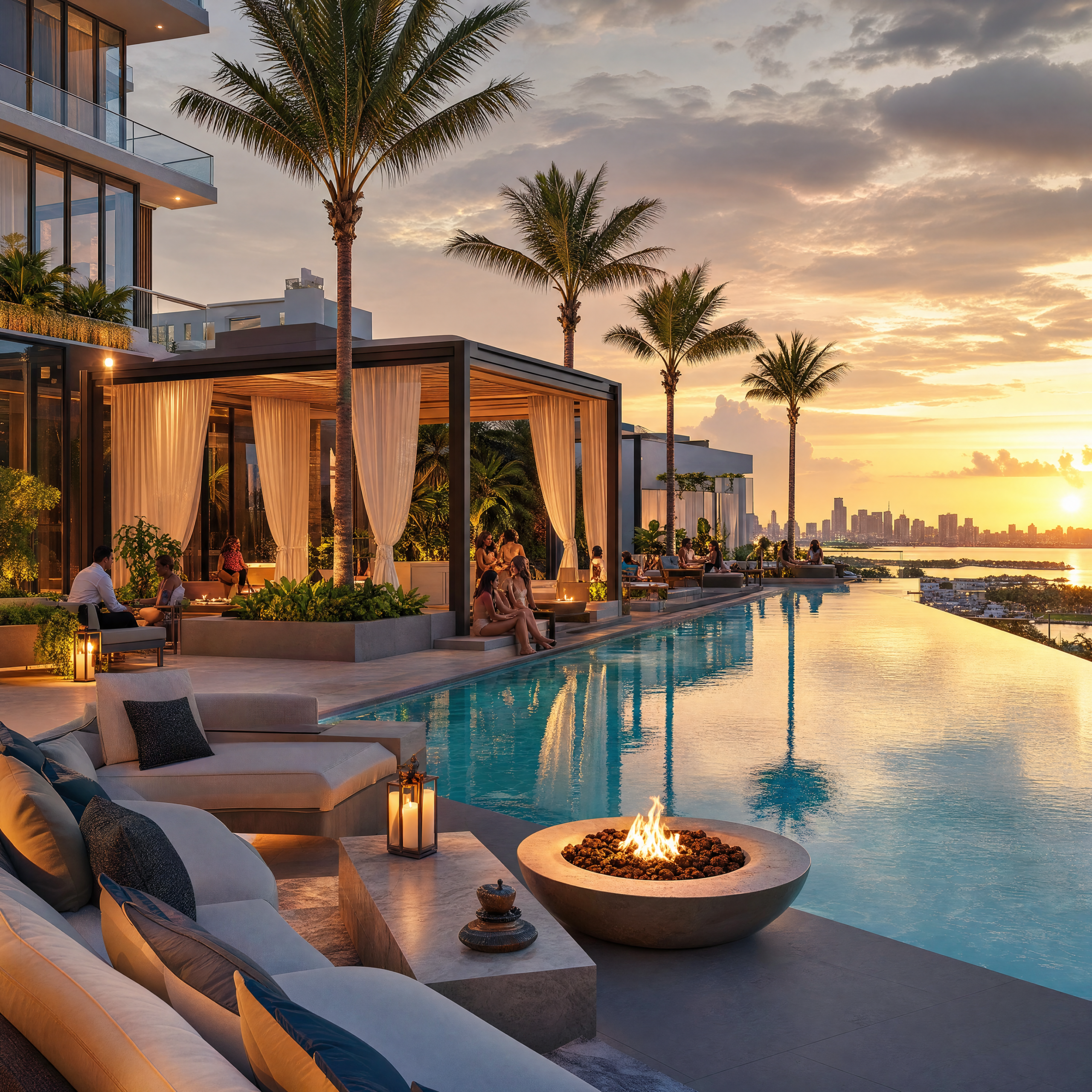 Resort Pool Deck