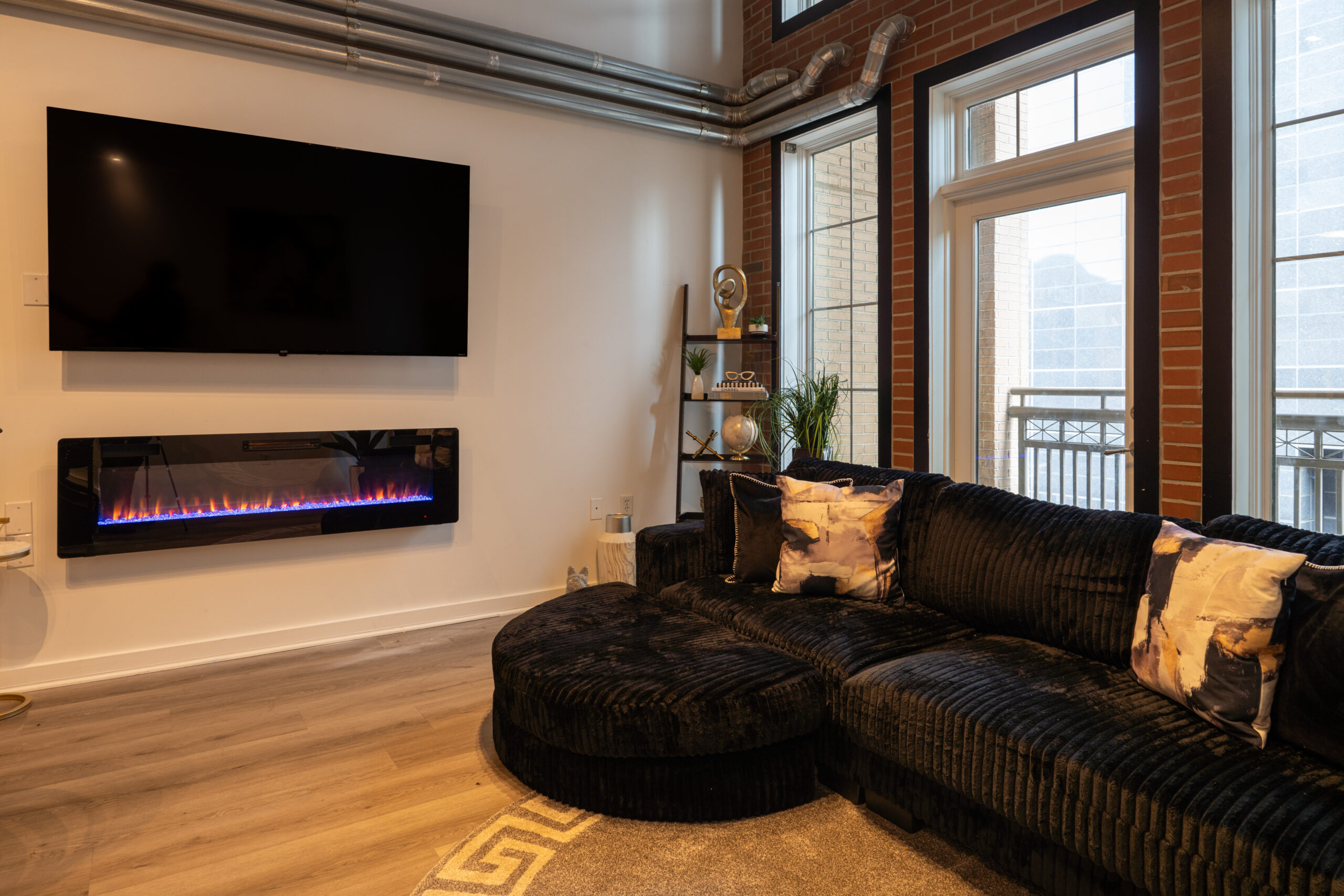 17th Street Loft Living Room